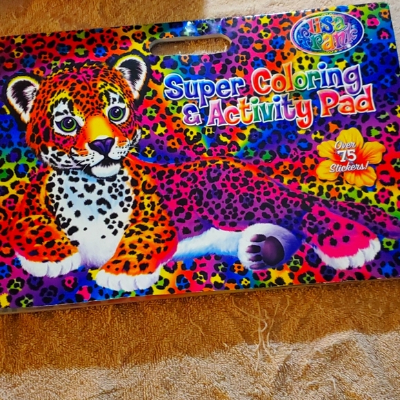 Lisa Frank | Toys | Lisa Frank Super Coloring Activity Pad | Poshmark